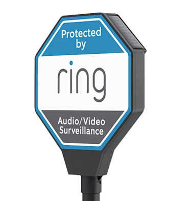 Ring Solar Security Sign