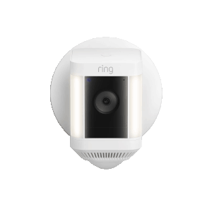 Spotlight Cam Plus and Spotlight Cam Pro setup mode light pattern blue light flashing.