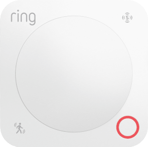 Animation of alternating red and green LED blinking slowly on Motion Detector during OTA update.