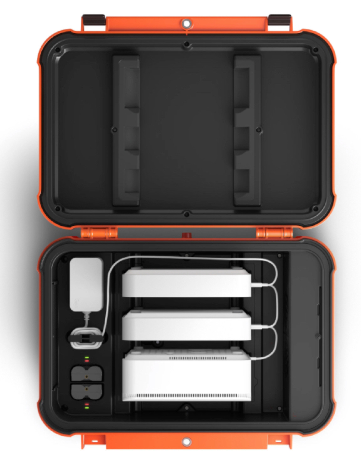 Job site Security Kit Battery Charge