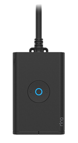 Smart Lighting Outdoor Plug light pattern connected to gateway solid blue circle light.