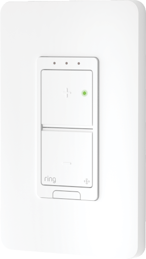 Animation of alternating red and green LED blinking slowly on Smart Fan Control ready for OTA update.