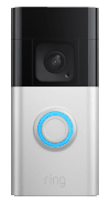 Ring Video Doorbell boot (power up) light pattern with blue circle light flashing slowly.