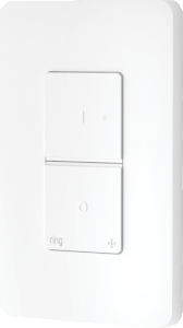 Animation of green LED solid on Single Light Switch after setup complete and OTA update successful.