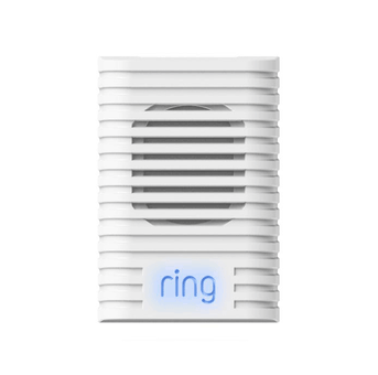 Light pattern for Chime and Chime Pro (1st Gen) blue Ring light flashing one second on, one second off.