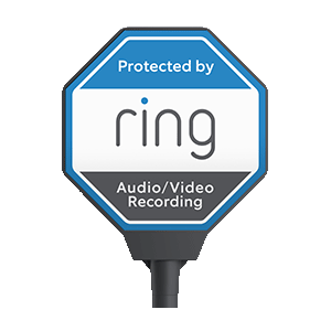 Animation showing the Ring Beacon Low battery warning light pattern with a rapid orange flashing, more urgent than alarm pattern.
