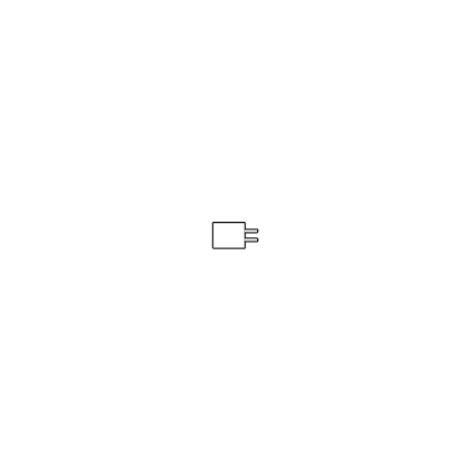 Illustration of the USB-A power adapter included with the Ring Indoor Illuminated Sign.