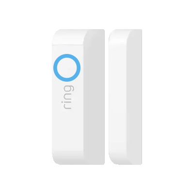 Contact Sensor (1st Gen) with a blue circle light above the word "Ring" flashing five times every minute, indicating pairing failed.