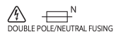 Illustration of DOUBLE POLE/NEUTRAL FUSING icon 