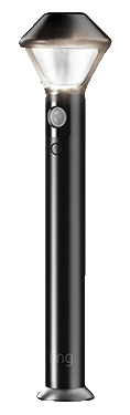 Ring Smart Lighting Pathlight light pattern connected to gateway light on for three seconds.