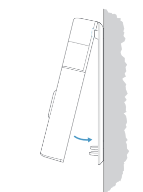 Attaching Ring Doorbell to mounting bracket. 