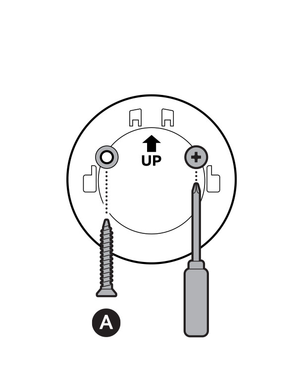 Ring Indoor Cam Mounting Plate