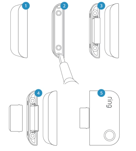 Contact Sensor 2nd Gen Removing Slim Magnet