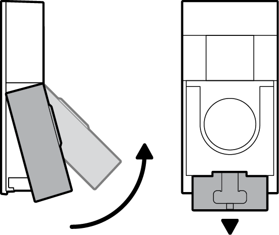 Remove faceplate of Battery Doorbell Pro. 