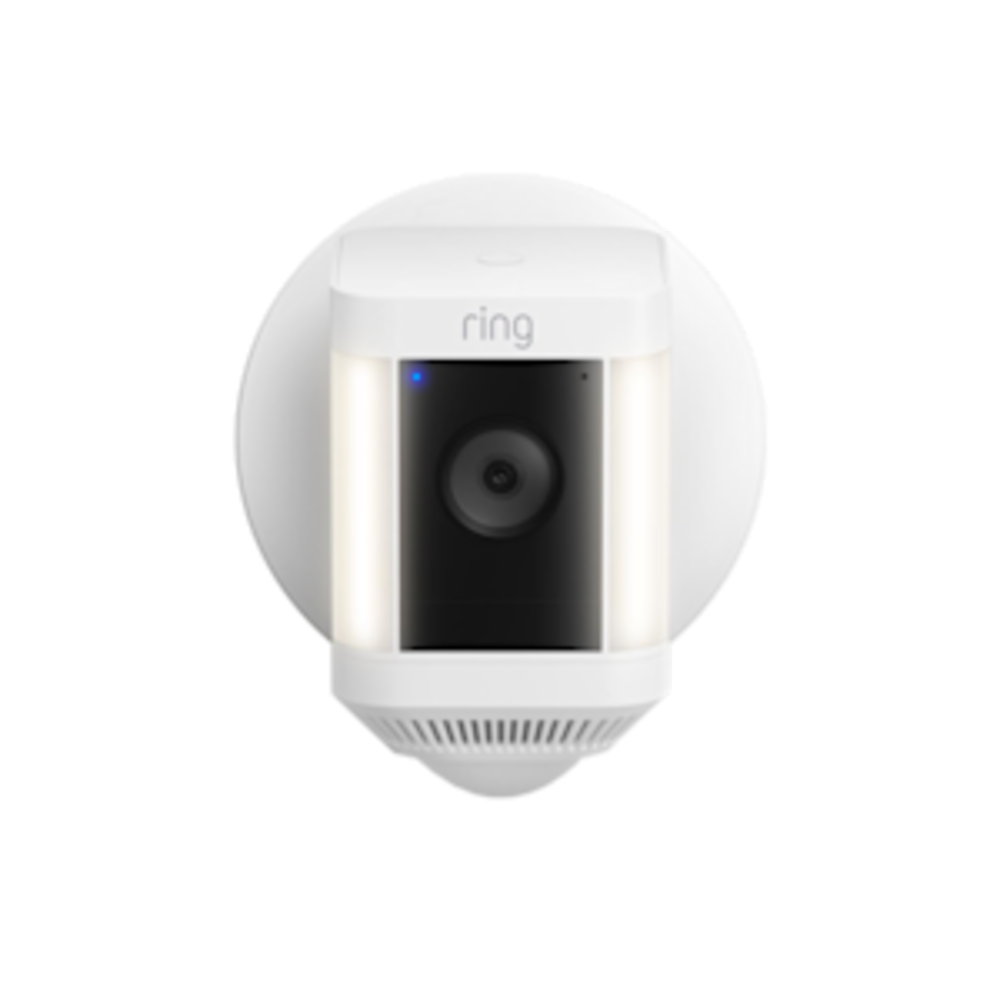 Spotlight Cam Plus and Spotlight Cam Pro boot up or camera is recording light pattern solid blue light.