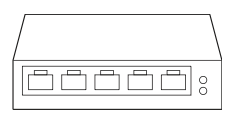 Illustration of the power over ethernet (POE) power switch.