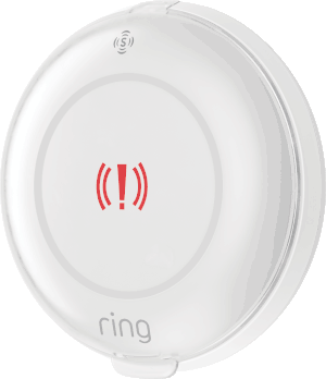 Animation of red LED blinking rapidly on Panic Button when OTA update fails.