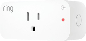 Animation of alternating red and green LED blinking slowly on Smart Plug ready for OTA update.