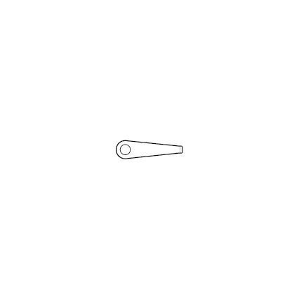 Illustration of the removal tool for the Peephole Cam 2K.