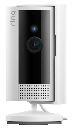 Indoor Cam (2nd Gen) two-way talk light pattern blue light pulsing slowly.