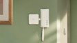 Ring Intercom Video mounted inside of a modern home.