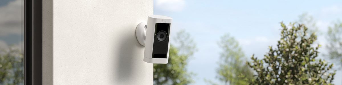 Ring Stick Up Cam Plug-In - Indoor/Outdoor Smart Security Wifi