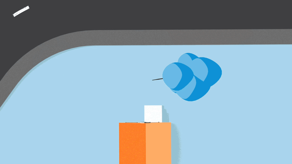 Animation of the Customizable Motion Zones feature.