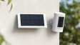 Ring Solar Panel soaking in direct sunlight to charge Stick Up Cam Solar.
