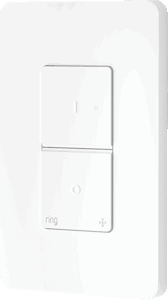 Animation of no LED on Single Light Switch.