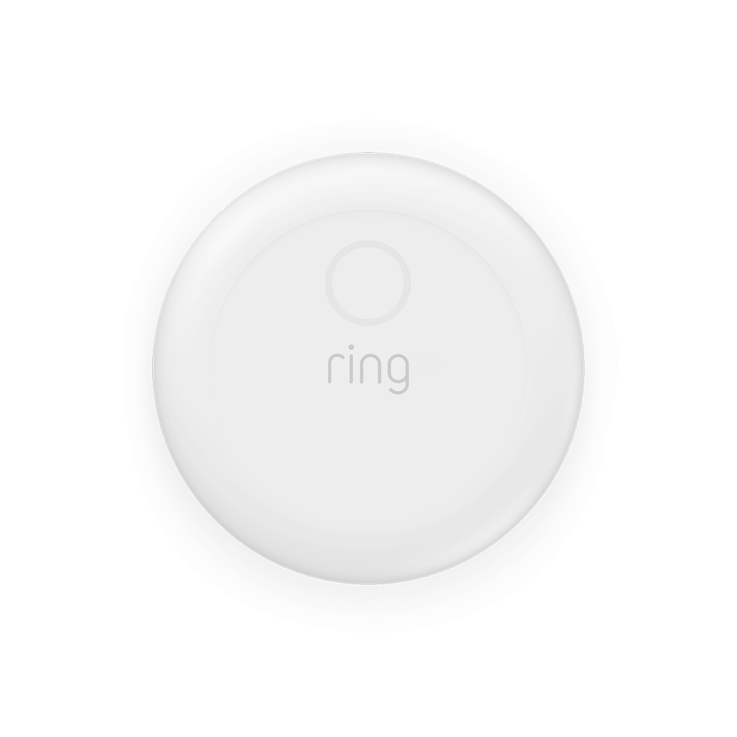 Smoke & CO Listener with a blue circle LED light flashing three times above the word "ring."