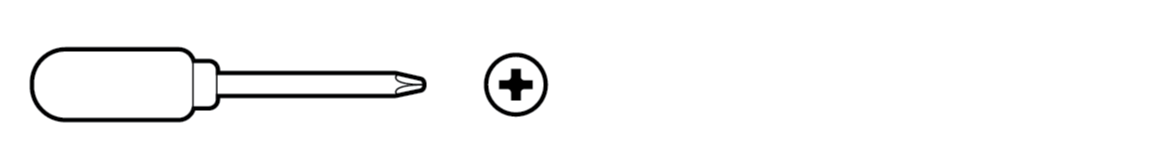 Illustration of Cross Point Screwdriver.