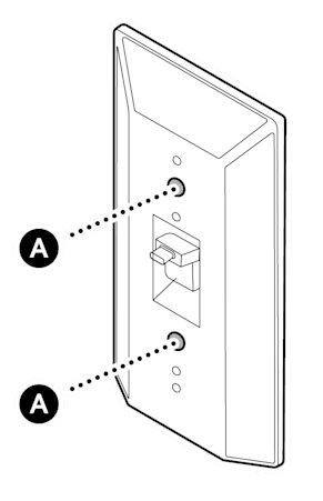 An example of the solar charger being physically installed with the solar panels facing up and outward.
